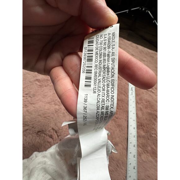 Lefties Women’s Large White Floral Lace Mini Shorts Bow Detail - Cottagecore - Picture 3 of 6